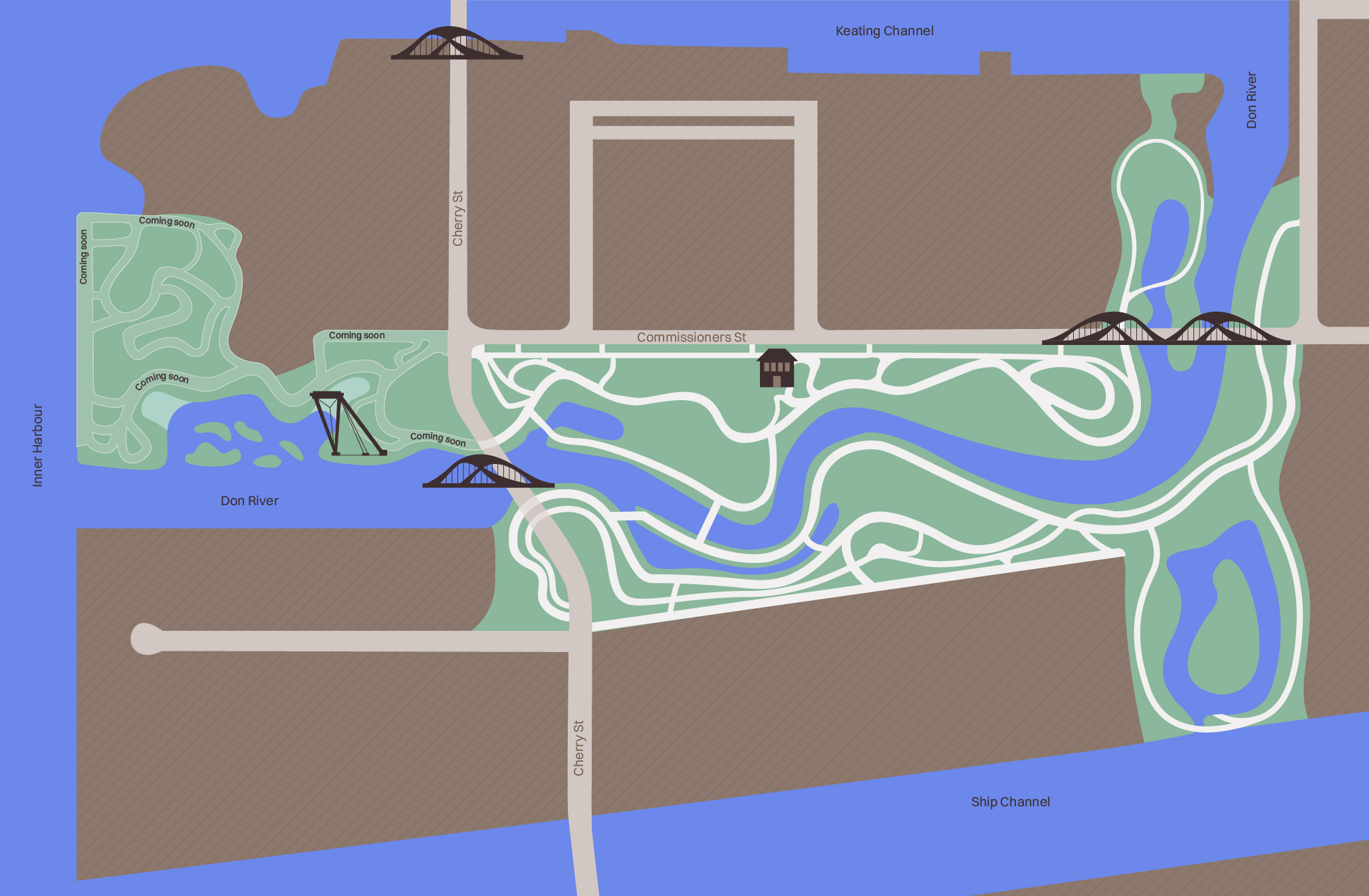Art Trail map